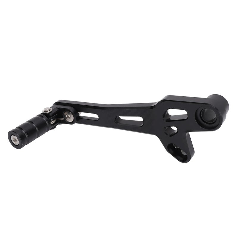 Motorcycle Adjustable Gear Shift Lever CNC Aluminum Folding Gear Shifter Lever Replacement for Ducati DesertX 2022 to 2024 Black - Image 4