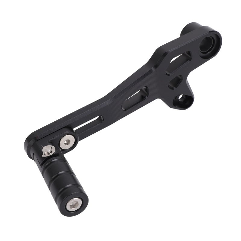 Motorcycle Adjustable Gear Shift Lever CNC Aluminum Folding Gear Shifter Lever Replacement for Ducati DesertX 2022 to 2024 Black - Image 3