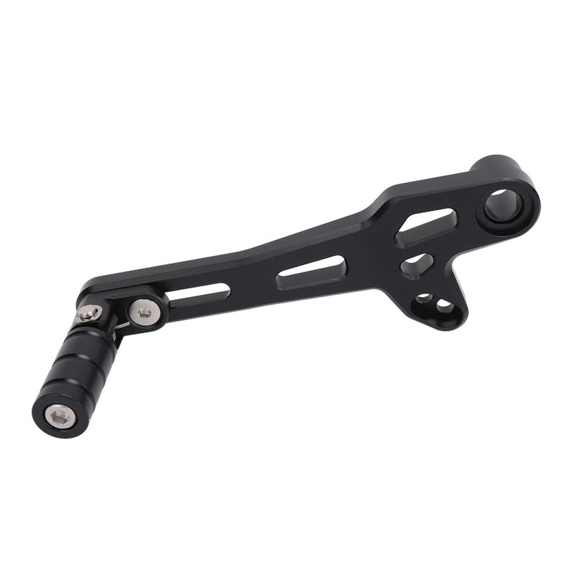 Motorcycle Adjustable Gear Shift Lever CNC Aluminum Folding Gear Shifter Lever Replacement for Ducati DesertX 2022 to 2024 Black - Image 2