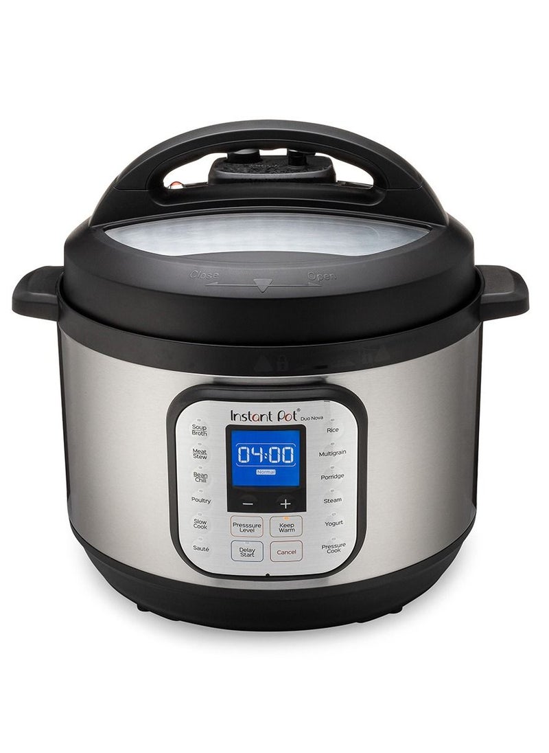 Instant Pot - Duo Nova 7 in 1 Electric Pressure Cooker Multicooker 9.5 Liters 10 Quarts - Image 1