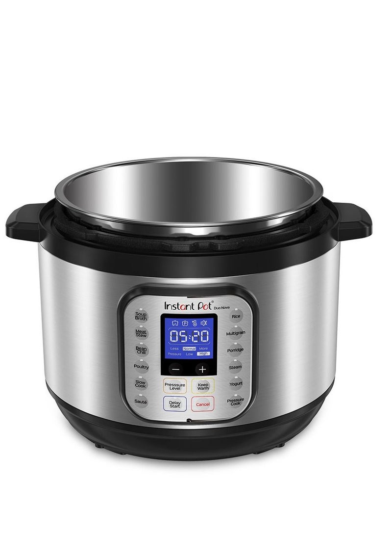 Instant Pot - Duo Nova 7 in 1 Electric Pressure Cooker Multicooker 9.5 Liters 10 Quarts - Image 1