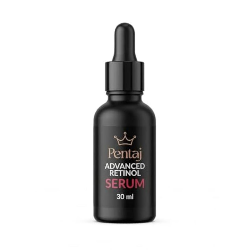 PENTAJ Advanced Retinol Serum Age-Defying Formula 30ml – Firming & Anti-Wrinkle Solution with Hyaluronic Acid and Ceramides – Fast-Absorbing Night Care for Youthful Glow - Image 1