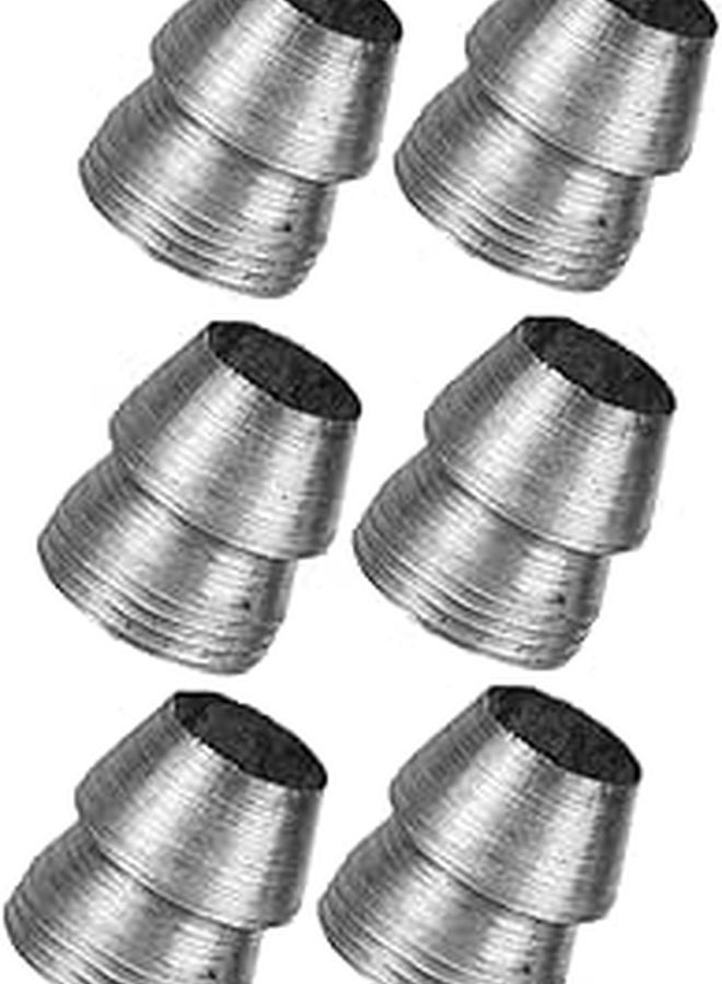 6Pcs Iron Handle Reinforcement Brackets for Secure Outdoor Gardening and Projects Easy to Install - Image 1