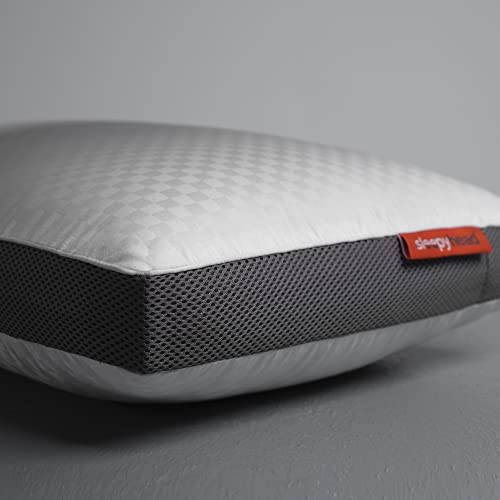 Sleepyhead Microfiber Pillow (21 x 17 Inch, White) Pack of 1, Balanced Softness & Support, Comfortable Head & Neck Pillow, Plush Fiber Filling, Breathable Fabric - Image 5