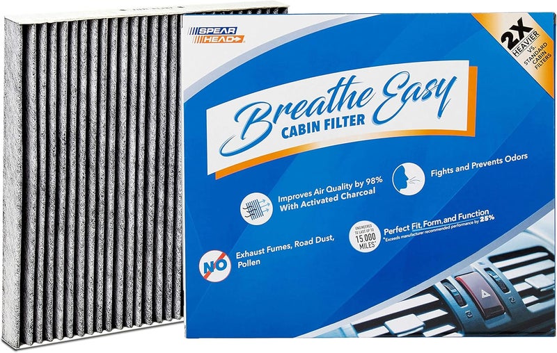 SPEARHEAD Breathe Easy Cabin Filter with Activated Carbon (BE-134) - Image 1