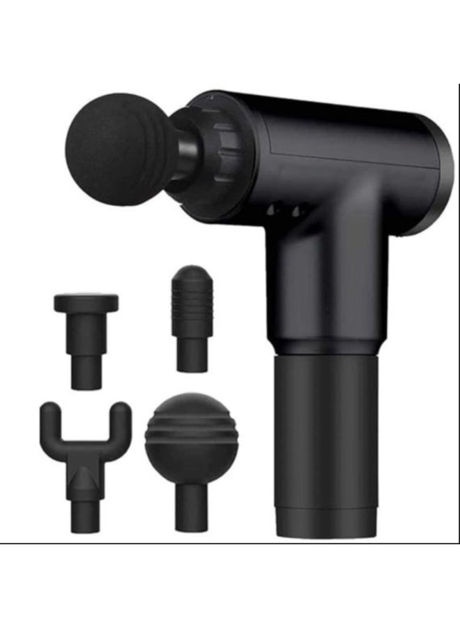 مسدس تدليك كهربائي لاسترخاء العضلات - أسود - Image 1