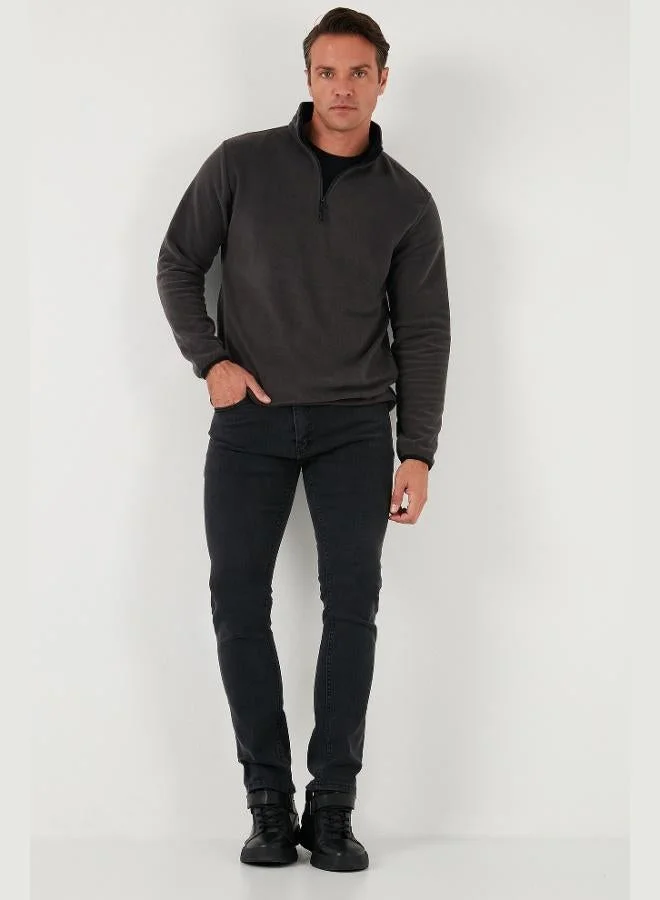 Buratti  Buratti Slim Fit Half Zipper Stand Collar 2-Pack Polar Men's POLAR 5906003S2 for Men | Best Price UAE