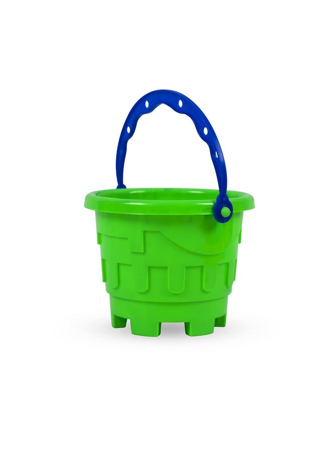 اتش اس انتربرايز مجموعة ألعاب شاطئية من HS ENTERPRISE للأطفال، مصنوعة في الهند، مكونة من 8 قطع من ألعاب القلعة المقولبة، مصنوعة من مواد مريحة، ودلو رمل، وحيوان، وقالب، ومجرفة شاطئ، وما إلى ذلك، ومجموعة أدوات، وألعاب تعليمية لتطوير فنون الشاطئ - Image 3