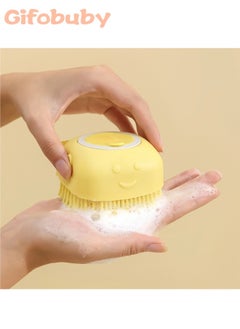 Gifobuby Full Body Scrubber with Soap Nozzle for Bathing, Silicone Exfoliating Brush, Soft Body Shower Gel Silicone Brush, Bath Brush for Babies, Children, Women, Men and Pets  - Image 4