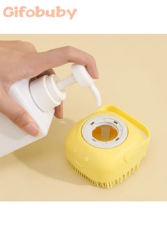 Gifobuby Full Body Scrubber with Soap Nozzle for Bathing, Silicone Exfoliating Brush, Soft Body Shower Gel Silicone Brush, Bath Brush for Babies, Children, Women, Men and Pets  - Image 2