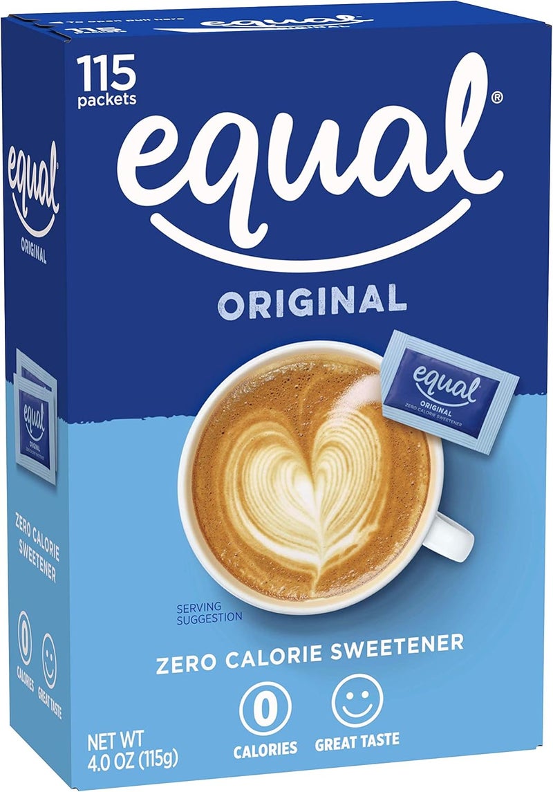 Equal Aspartame Zero Calorie Sweetener - 115 Sachets - Image 3