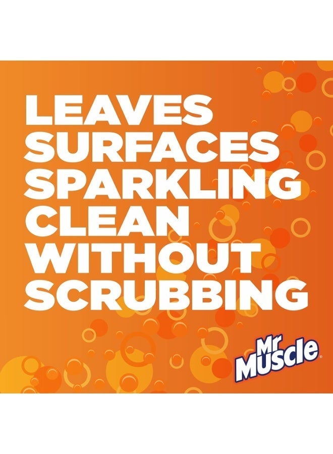 Mr Muscle Oven Cleaner Foam Spray 300ml Heavy Duty Grease Remover Self Scouring Formula Cold Oven Cleaner Deep Cleaning Aerosol for Ovens Cookers Grills - Image 2