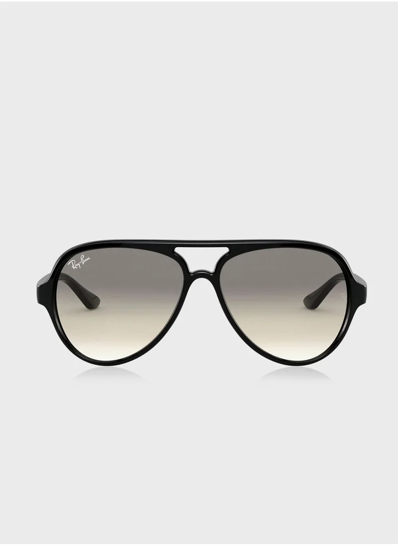 Ray-Ban 0Rb4125 Oversized Sunglasses