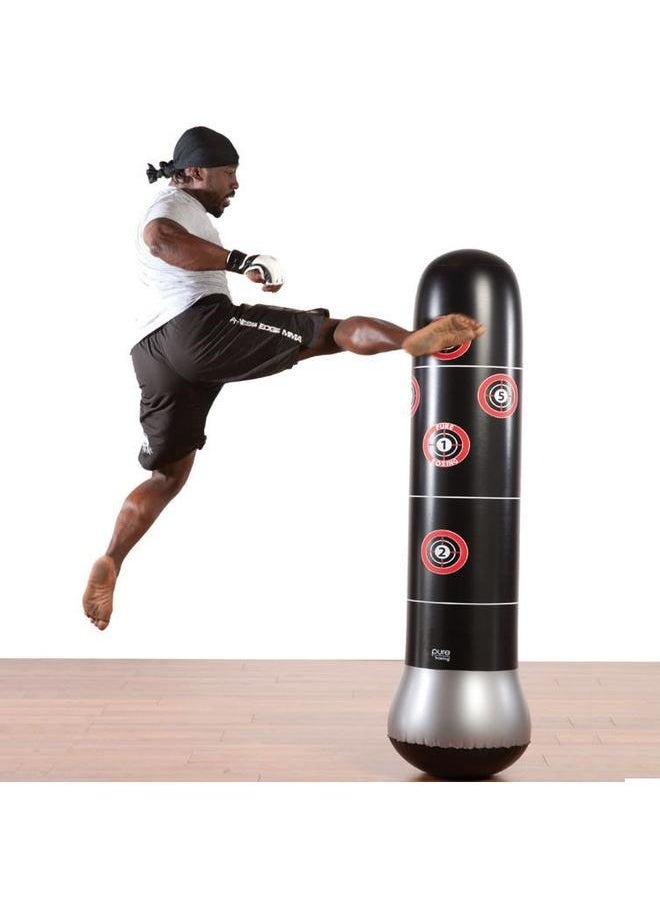 Generic Inflatable Punching Bag for Kids, Kids Punching Bag Bounce Back, Freestanding Punching Bag, Punching Boxing Bag for Punch, Boxing, Kick,Freestanding Punching Bag  - Image 5