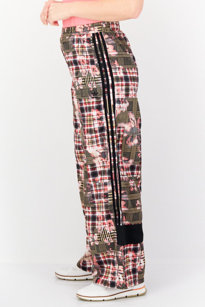 adidas Originals Women Sportswear Training Pants, Red Combo - Image 2