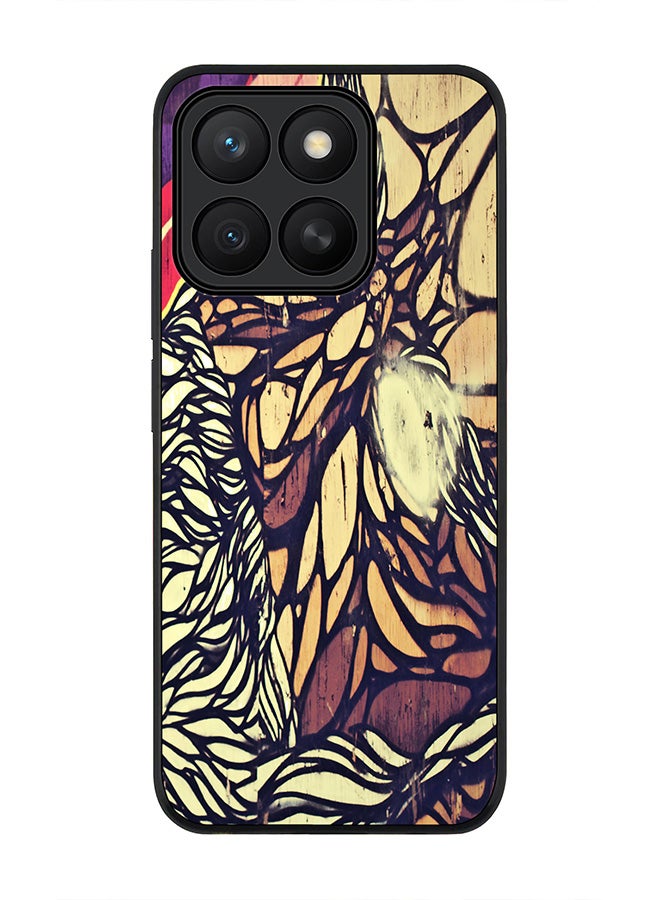 Stylizedd For Honor X8c Case,Slim fit Camera Protection, Shockproof Thin Phone cover  - Wise Graffitti