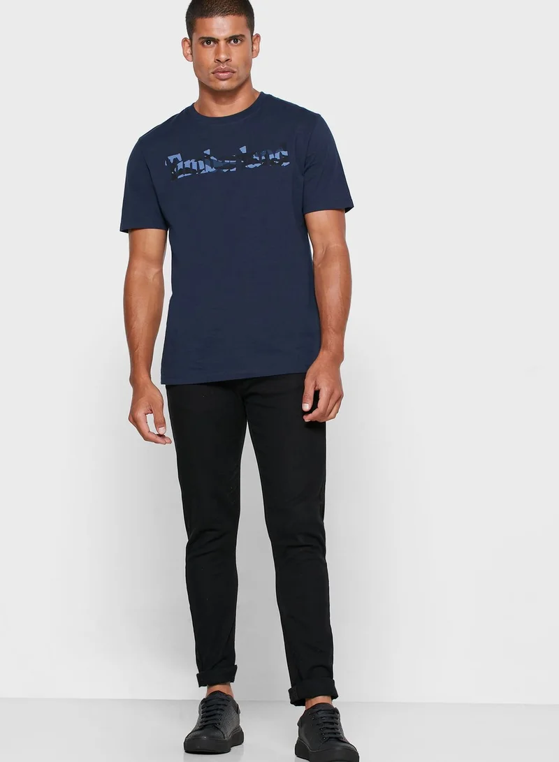 Timberland Kennebec River Camo Linear T-Shirt