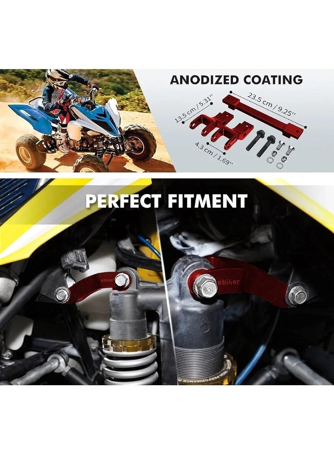 general Red Front Lowering Kit for Yamaha Raptor 700 - Image 3