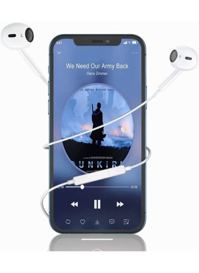 ELTRAZONE Apple Earbuds Headphones with Lightning Connector【Apple MFi Certified】 Wired in-Ear Stereo Noise Canceling Isolating Earphone for iPhone 13/12/11/SE/X/XR/XS/8/7  - Image 3
