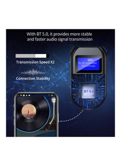 نيبمينينت جهاز إرسال واستقبال الصوت بتقنية البلوتوث 5.0 BT-11 أسود  - Image 4
