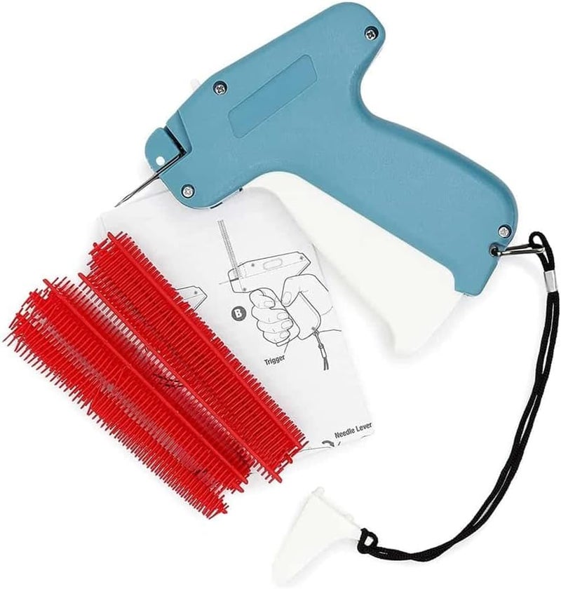 Dritz 3446 Quilters Basting Gun with 500 Tacks Blue 5 inches - Image 2