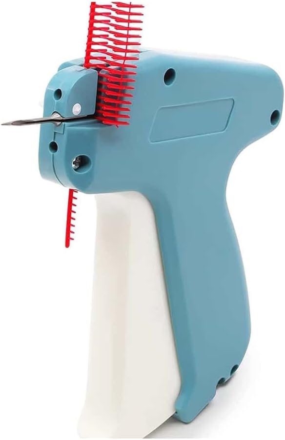 Dritz 3446 Quilters Basting Gun with 500 Tacks Blue 5 inches - Image 3