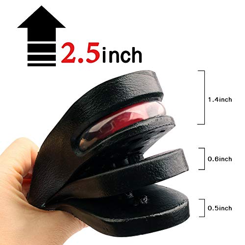 FOOTINSOLE.COM Height Increase Shoe Insoles with Air Cushion (3 Layers (2.5" UP) (Women's 5.5-9.5)) - Image 3