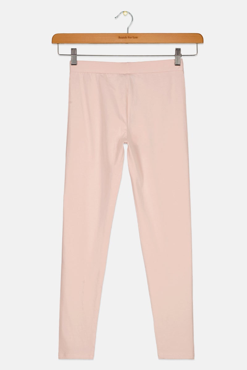 Ellesse Kids Girl Sportswear Fit Outdoor Legging, Pink - Image 2