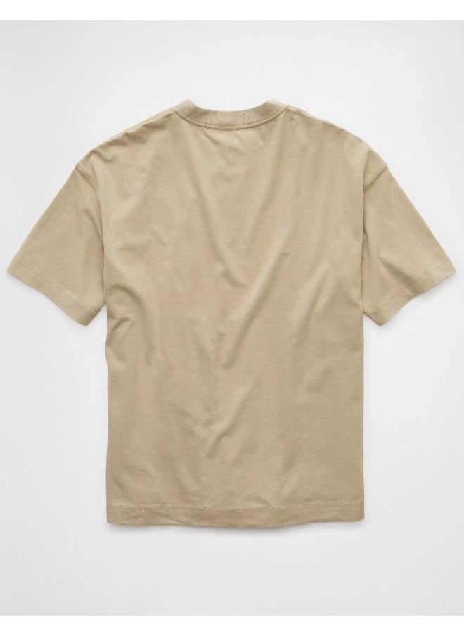 American Eagle AE Boxy Sueded Jersey T-Shirt  - Image 4
