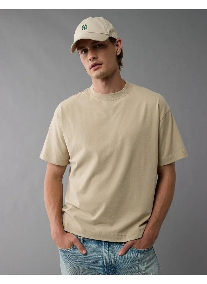 American Eagle AE Boxy Sueded Jersey T-Shirt