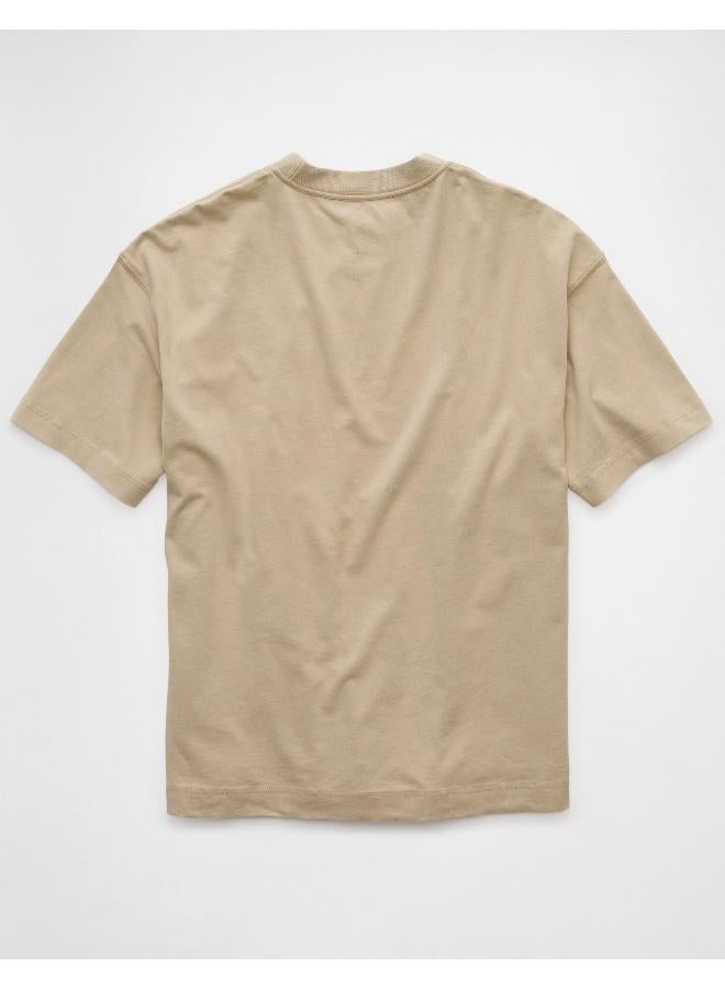 AE Boxy Sueded Jersey T-Shirt