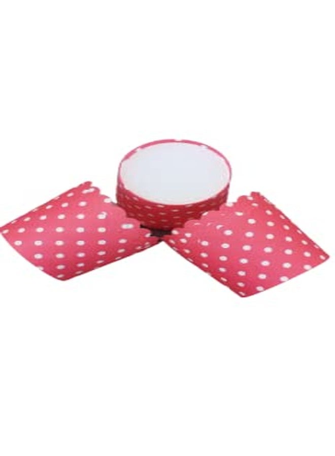 Bakerelation Cupcake Liners 150 Piece Paper Cake Baking Paper Cups Cupcake Muffin Moulds Set of 150 Pieces(Red Color)(Medium) - Image 2