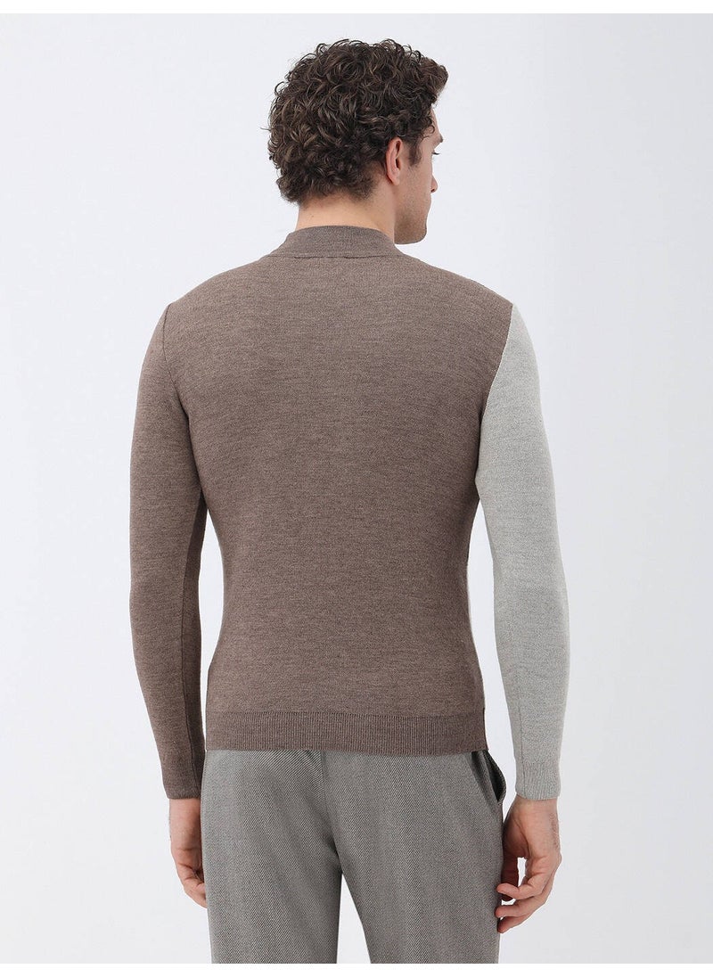 Mink Half Turtleneck Wool Blend Knitwear - pzsku/ZC0F63F4B8E9B89C9DF2EZ/45/_/1728060913/ae5f79ee-2932-43c7-8aa7-ec4d21be8d01