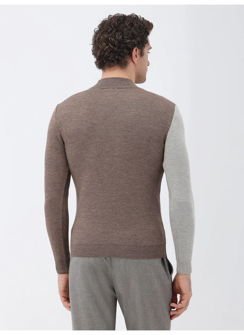 Kip Mink Half Turtleneck Wool Blend Knitwear