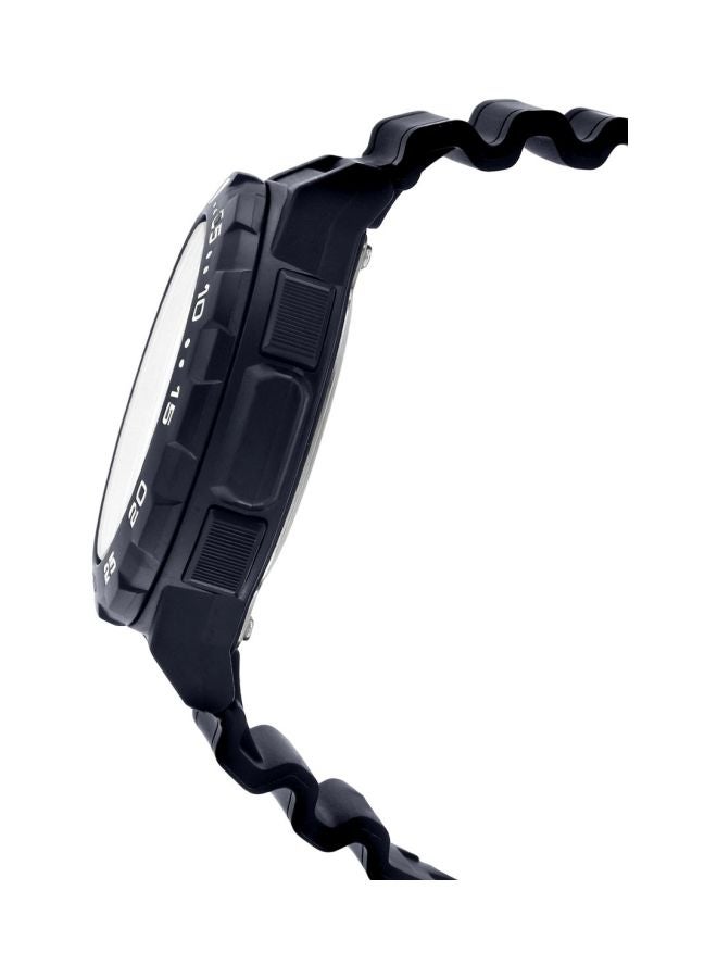 كاسيو ساعة يد رقمية وبعقارب مقاومة للماء طراز AEQ-100W-1BVEF - مقاس 53 مم - لون أسود رجال - Image 3