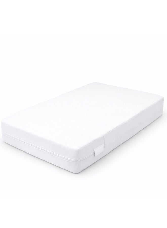 Guardmax Jersey Knitted King Zippered Mattress Encasement with Deep Pockets - Waterproof & Bed Bug Proof Mattress Protector - Comfortable, Soft, and Noiseless Zippered Bedding - (78 x 80 x 15) - Image 4