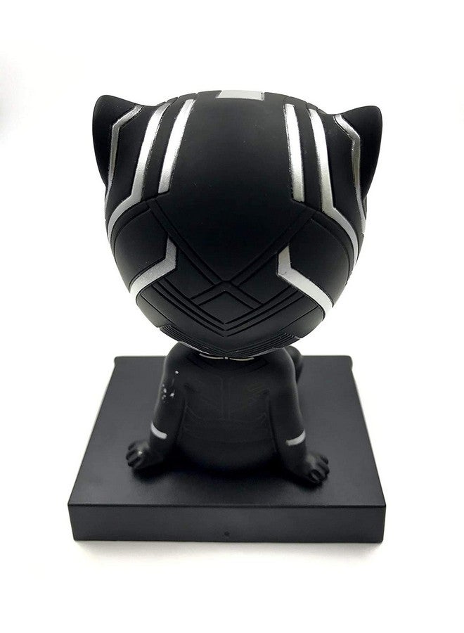 Trunkin Black Panther Bobblehead Superhero Figure for Car Dashboard, Desk & Table - Image 3