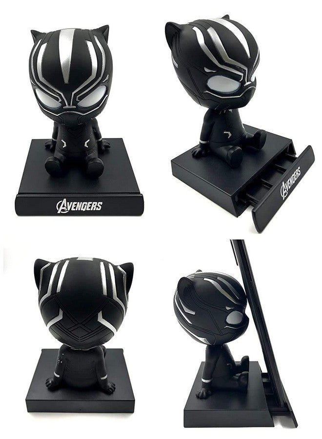 Trunkin Black Panther Bobblehead Superhero Figure for Car Dashboard, Desk & Table - Image 4