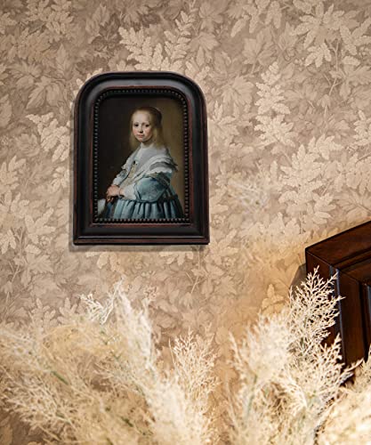 YULINK 5x7 Vintage Picture Frame, Antique Ornate Rustic Brown Photo Frame, for Tabletop and Wall Display, Decorative Retro Home Decor, Old Fashioned Photo Gallery Art - Image 3