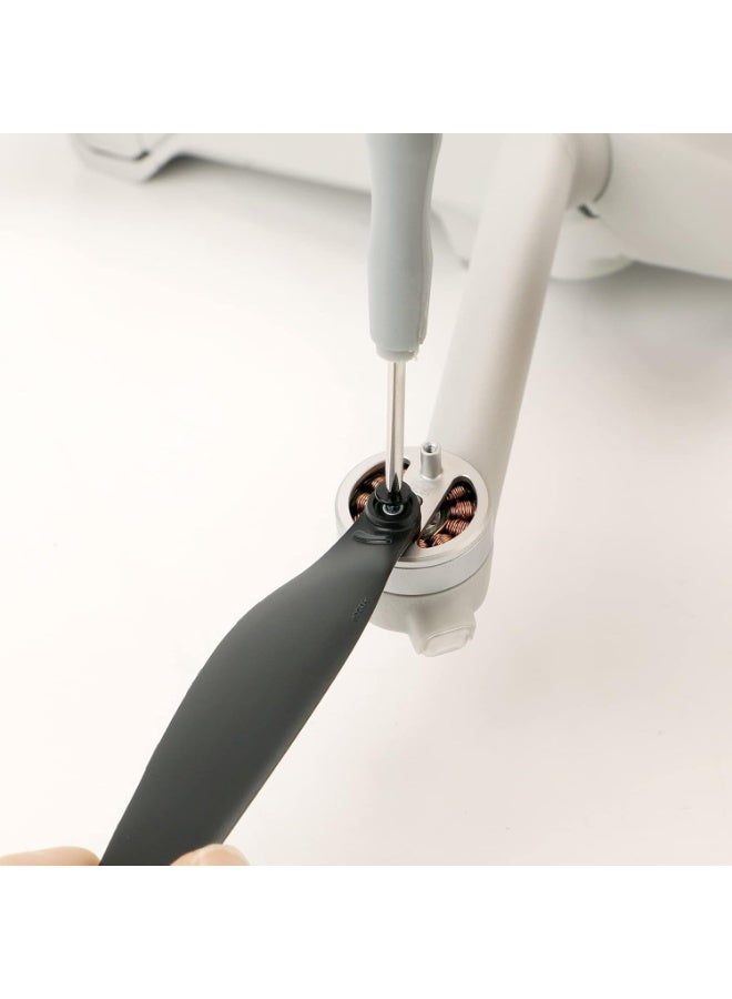 (24pcs) Replacement Propeller Blades Compatible with Mini 4 Pro & Mini 3 Pro Drones, Quick Release Prop Wings with Matching Screws and Screwdriver | 6030F Lightweight Blades for Stable Flight | Not Applicable for Mini 3 Standard Version - Image 2