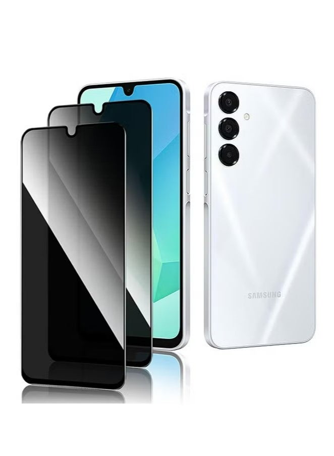 SNBFA 2 Pack Privacy Screen Protector for Samsung Galaxy A16 4G/5G,Anti-Spy Tempered Glass,Ultra HD, Anti-Scratch, Bubble-Free, Easy Install 9H Protective Glass - Image 1