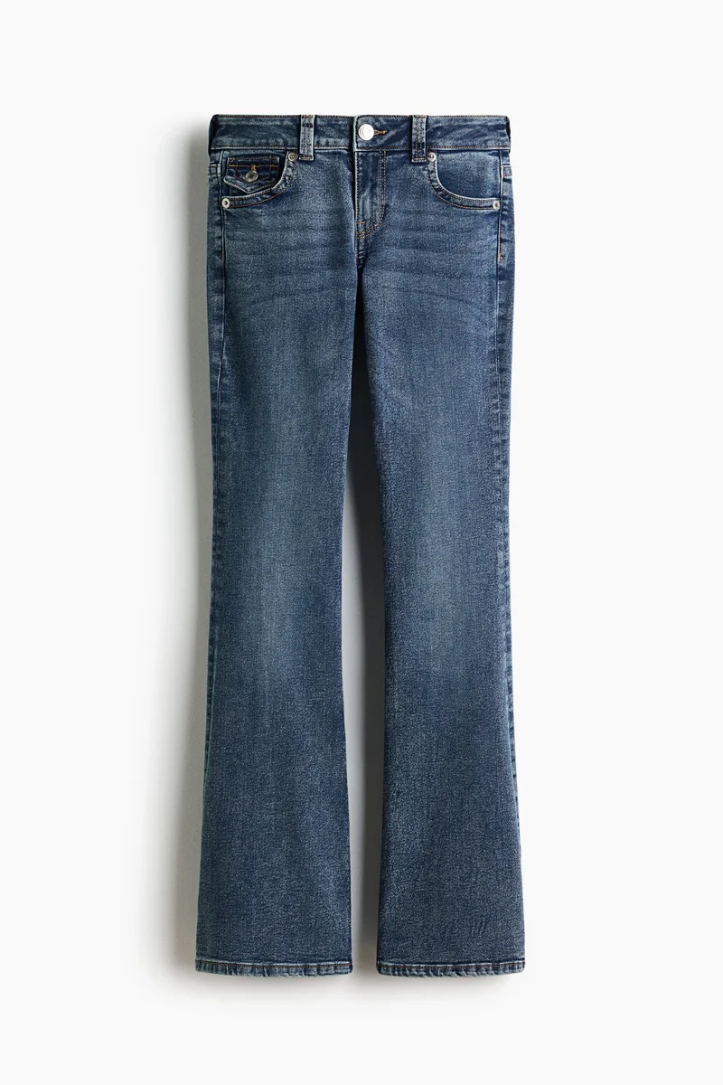 H&M  Flared Low Jeans for Women | Best Price UAE