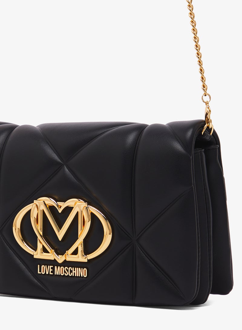 لوف موسكينو حقيبة كروس بودي بسحاب - Image 4