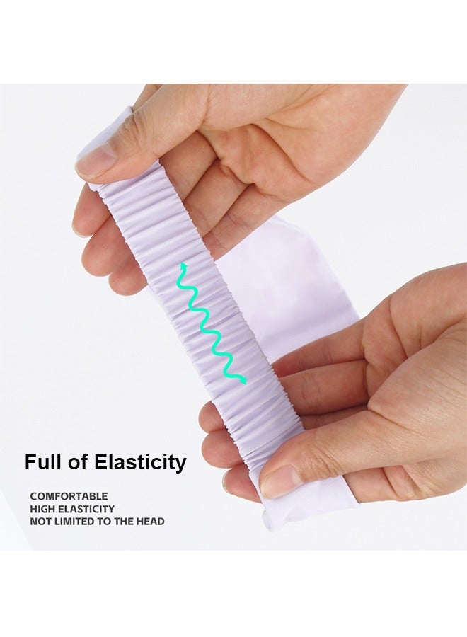 Generic 4Pcs Cooling Workout Headbands Women Men, Stretchy Non-Slip Wide Headbands for Women, Sweat Band Moisture Wicking Headbands for Women, Sports Running Sweat Bands  - Image 3