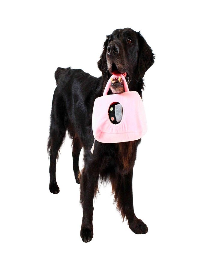 Midlee Plush Purse Find-a-Toy Interactive Dog Toy - 9" - Image 5
