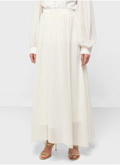 Khizana Sheer Sleeves Top & Skirt Set  - Image 4