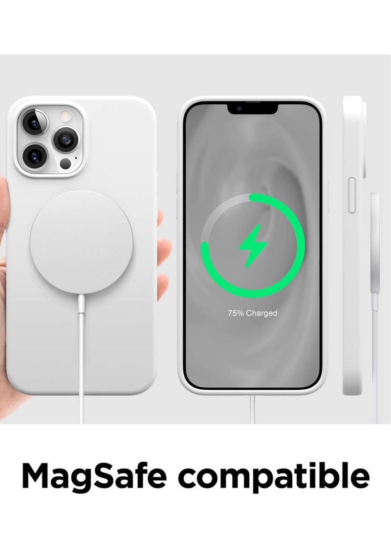 Elago - Silicone for iPhone 13 Pro MAX Case Cover - White - Image 1