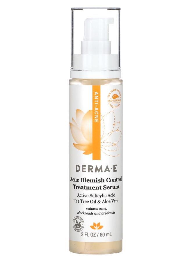 derma-e Acne Blemish Control Treatment Serum 2 fl oz (60 ml)