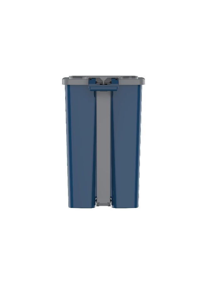 44L Step-On Waste Bin With Pedal (Pearl Blue)