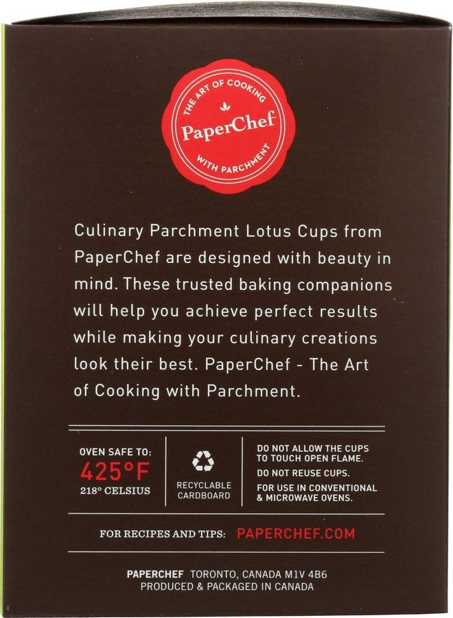 PaperChef Paper Chef Parchment Cup Lotus 12 Count (Pack of 6) - Image 3